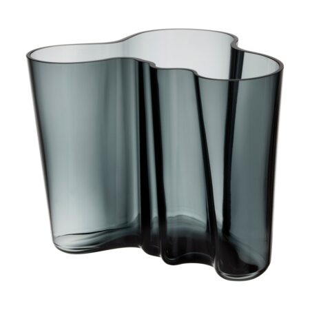 Iittala Alvar Aalto vase mørkegrå 160 mm