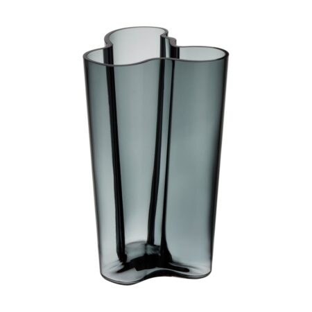 Iittala Alvar Aalto vase mørkegrå 251 mm