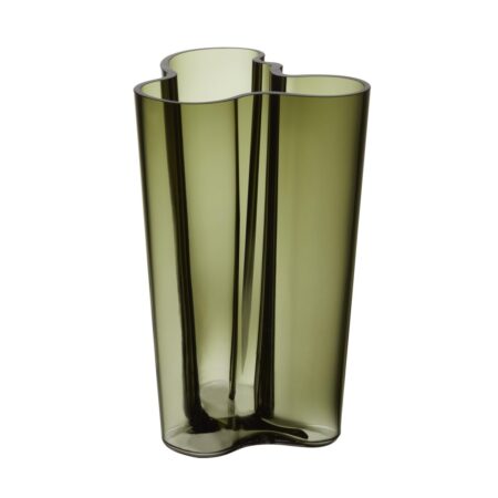 Iittala Alvar Aalto vase mosgrøn 251 mm