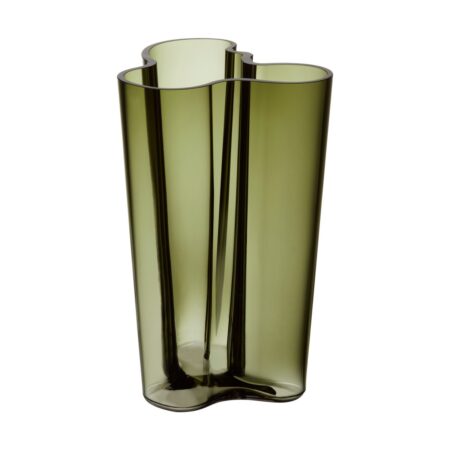 Iittala Alvar Aalto vase mosgrøn 251 mm