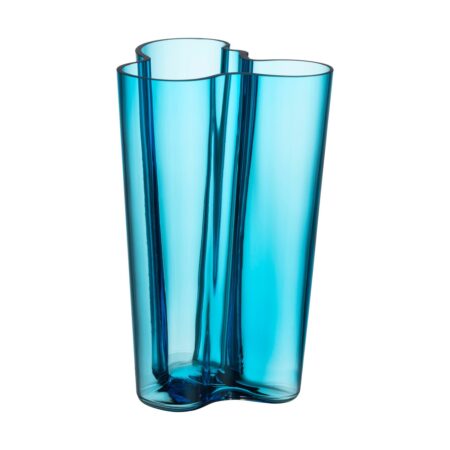 Iittala Alvar Aalto vase turkis 251 mm