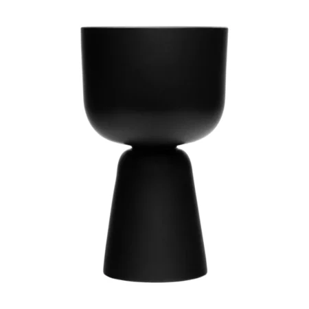 Iittala Nappula krukke Mat sort, 23x19 cm