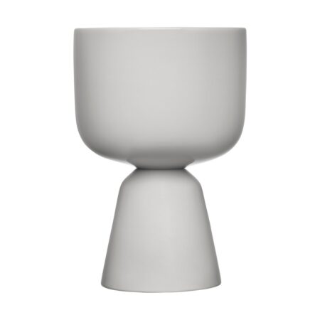 Iittala Nappula krukke Ø15,5 cm h23 cm Lysegrå