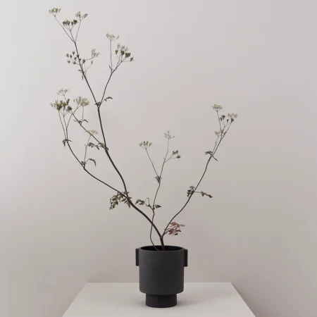 Inka Kana Potte - Medium, grå, H16cm
