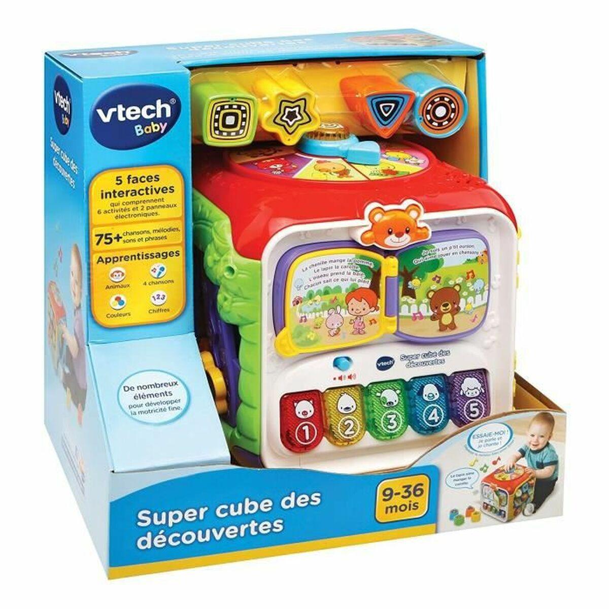 Interaktivt legetøj til babyer Vtech Baby Super Cube of the Discoveries (FR) Interaktivt legetøj til babyer Vtech Baby Super Cube of the Discoveries (FR)