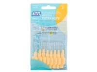 Interdentalbørste Extra Soft 0 7 mm A34lutA 8 ks Velmi jemnA c mezizubnA kartA Aky