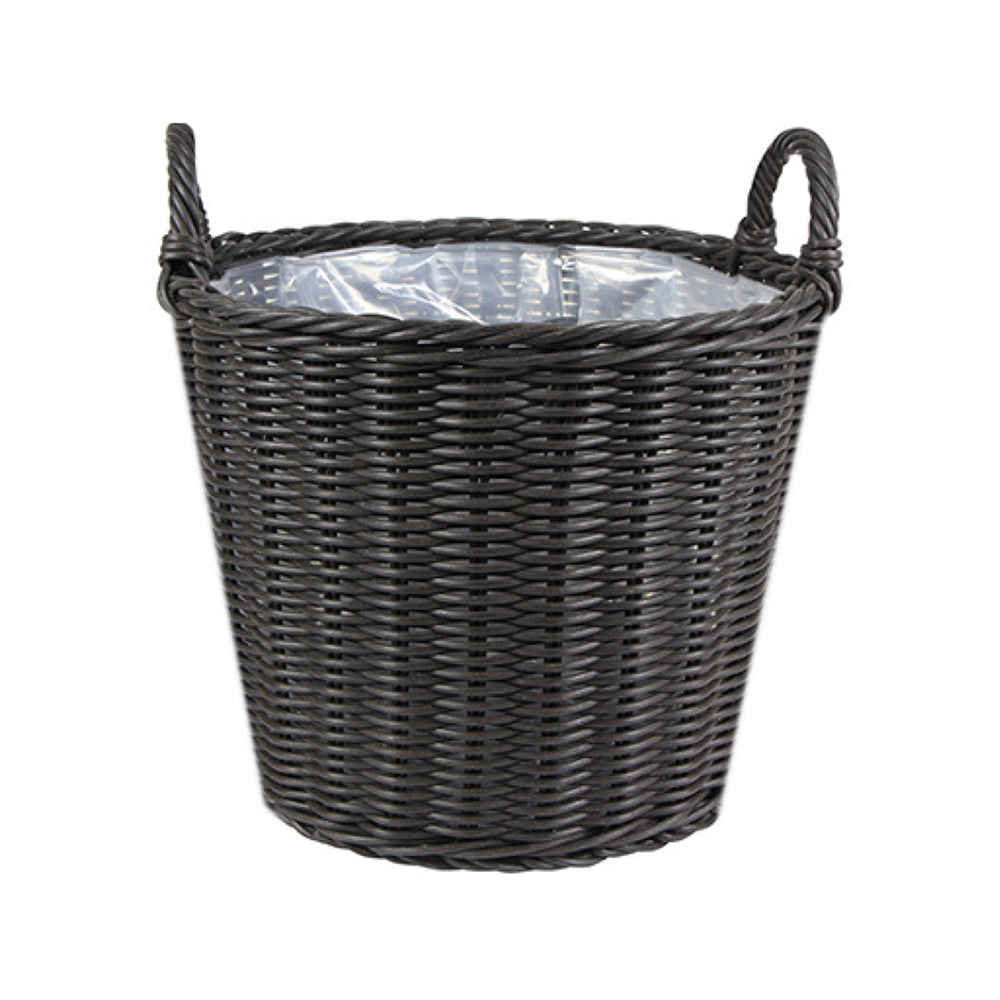 Ivyline Polyrattan Willow Lined Planter / Large Ivyline Polyrattan Willow Lined Planter / Large