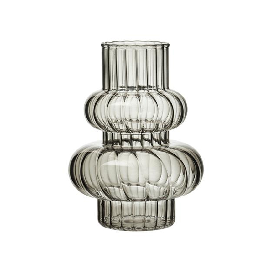 JARCO VASE GRÅ GLAS JARCO VASE GRÅ GLAS
