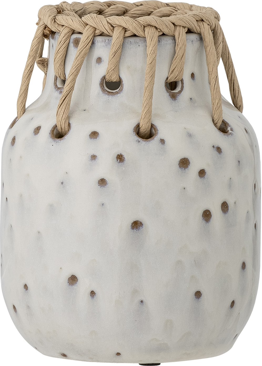 Janel, Vase, hvid, keramik Janel, Vase, hvid, keramik