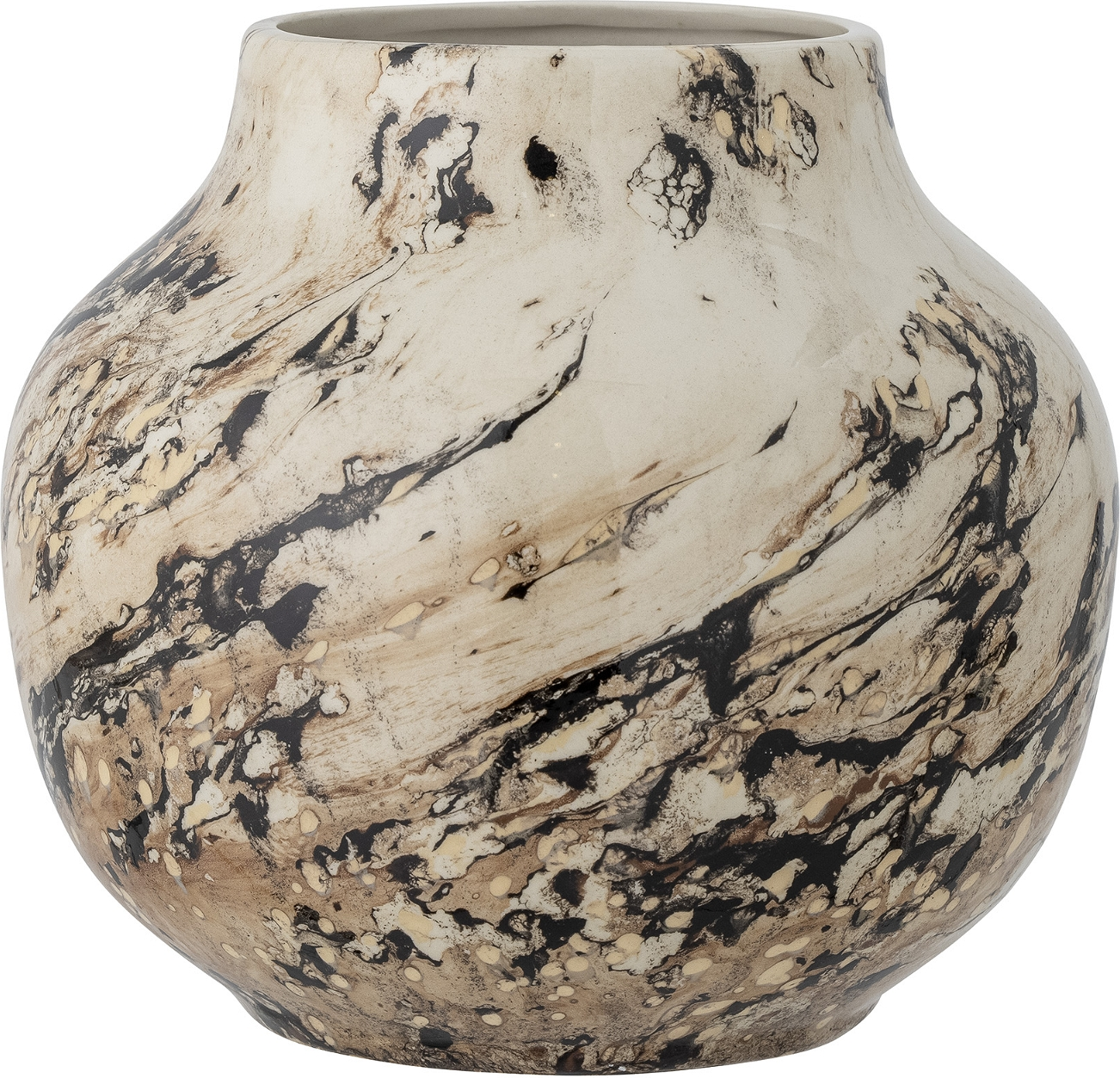 Janka, Vase, brun, stentøj Janka, Vase, brun, stentøj