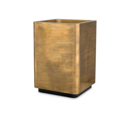Jasper Planter Vintage Brass