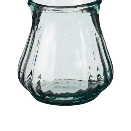 Jive vase Ø13xH16 cm i genbrugsglas