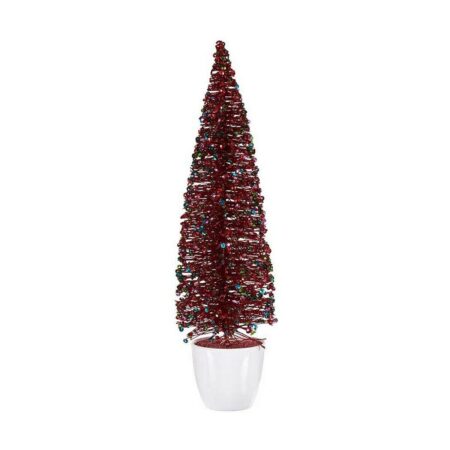 Juletræ i potte Krist+ - Blå/Fuchsia, plastik, 10 × 38 × 10 cm