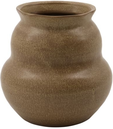 Juno, Vase, camel, H15x15 cm