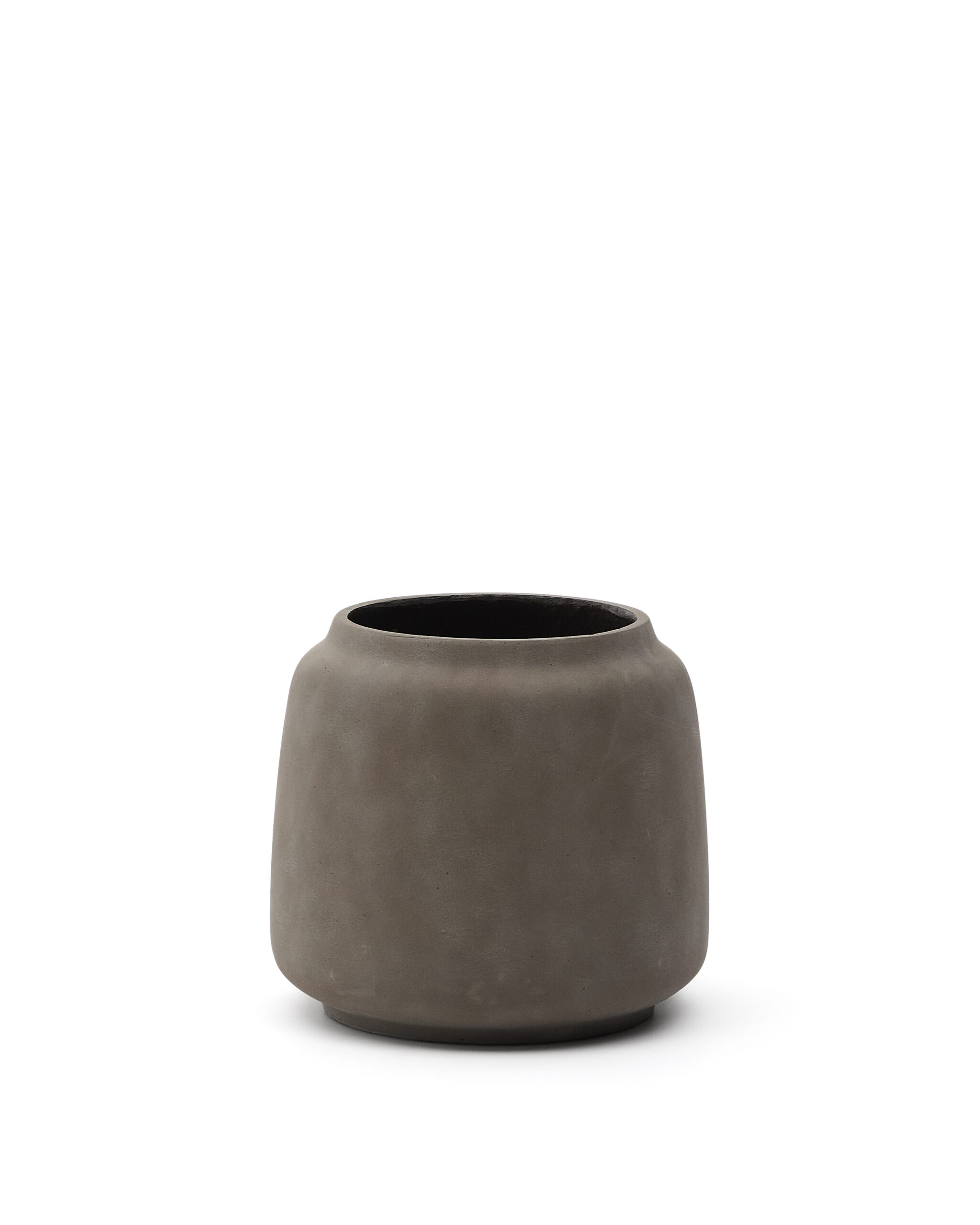 KAVE HOME Lira havekrukke, rund - terracotta-effekt polycement (Ø53) KAVE HOME Lira havekrukke, rund - terracotta-effekt polycement (Ø53)