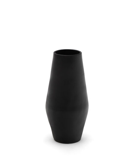 KAVE HOME Posia vase - sort terracotta (H:61)