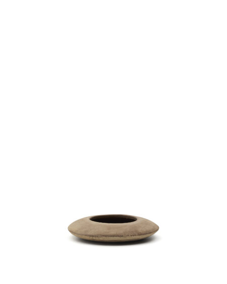 KAVE HOME Rivor terracotta plantekasse med naturlig finish Ø50cm