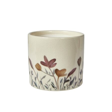 KERAMIK SKJULER M/BLOMST