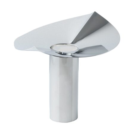 KLONG Löv vase-fyrfadsholder Rustfrit stål