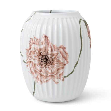 Kähler Hammershøi Poppy vase 21 cm Hvid