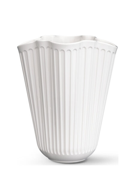 Kähler | Hammershøi Unfold Vase H16.5 Cm Hvid | 16.5 CM