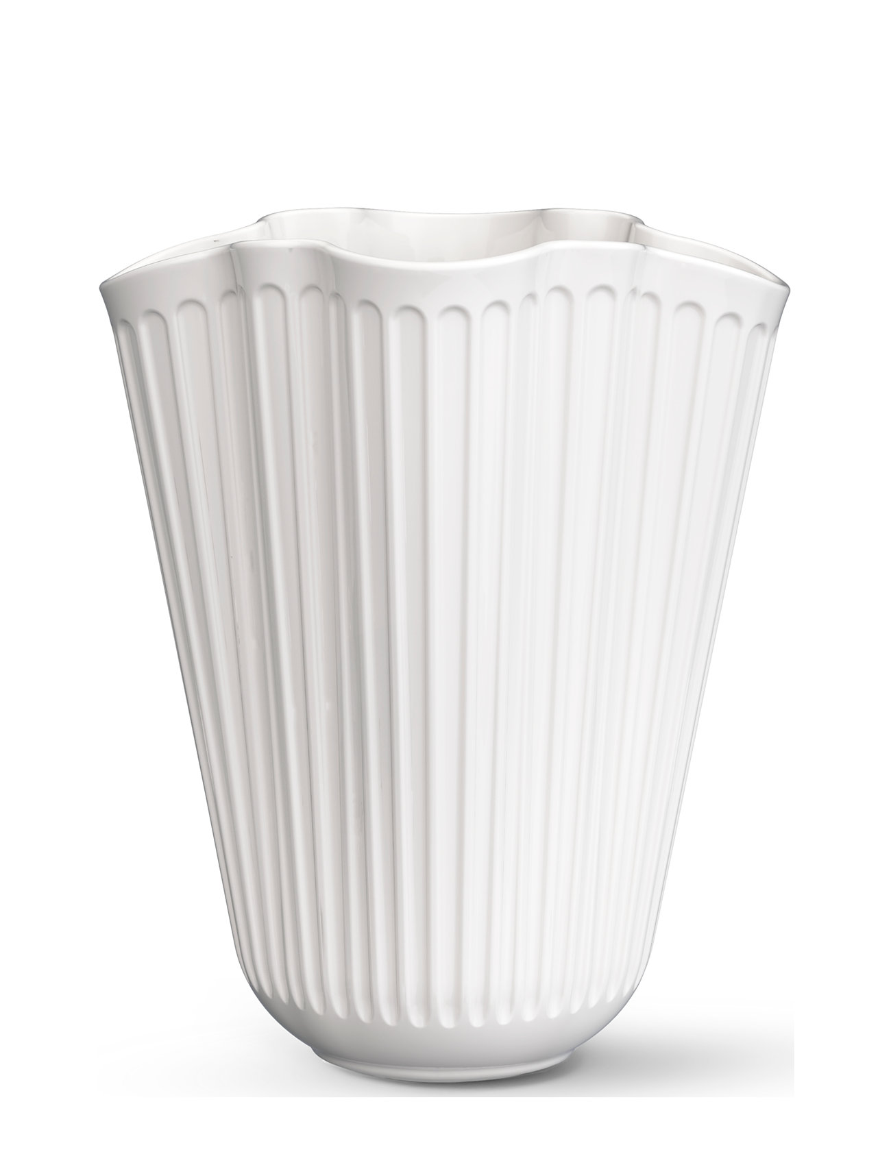 Kähler | Hammershøi Unfold Vase H20.5 Cm Hvid | 20.5 CM Kähler | Hammershøi Unfold Vase H20.5 Cm Hvid | 20.5 CM