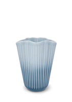 Kähler - Hammershøi Unfold Vase H20.5 cm blå