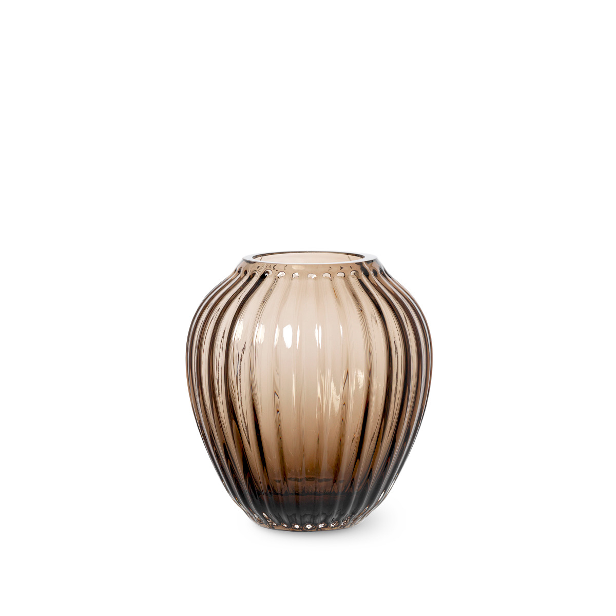 Kähler - Hammershøi Vase, 14cm, valnød Kähler - Hammershøi Vase, 14cm, valnød