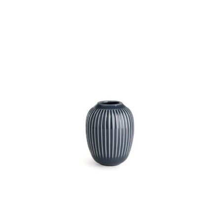 Kähler Hammershøi Vase - Anthracite - H10 cm.