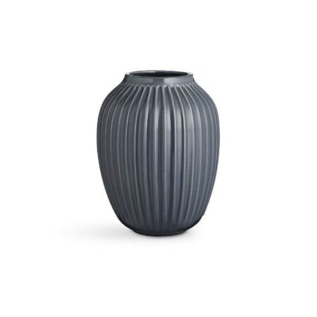 Kähler Hammershøi Vase - Anthracite - H25 cm.