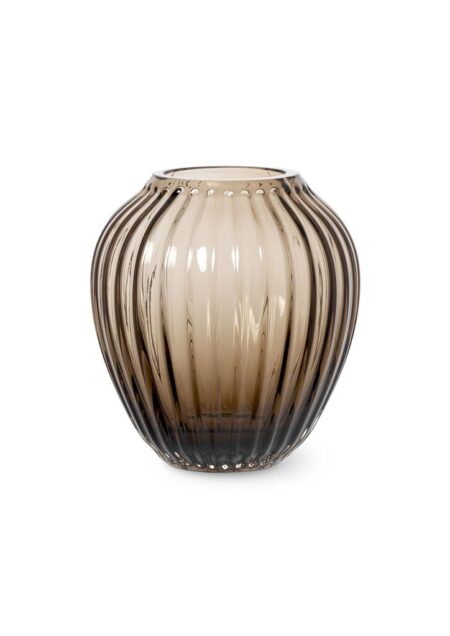 Kähler Hammershøi Vase H: 14 cm - Valnød OUTLET