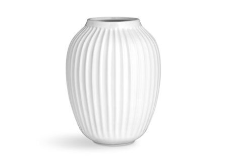 Kähler Hammershøi Vase H: 25,5 cm - Hvid