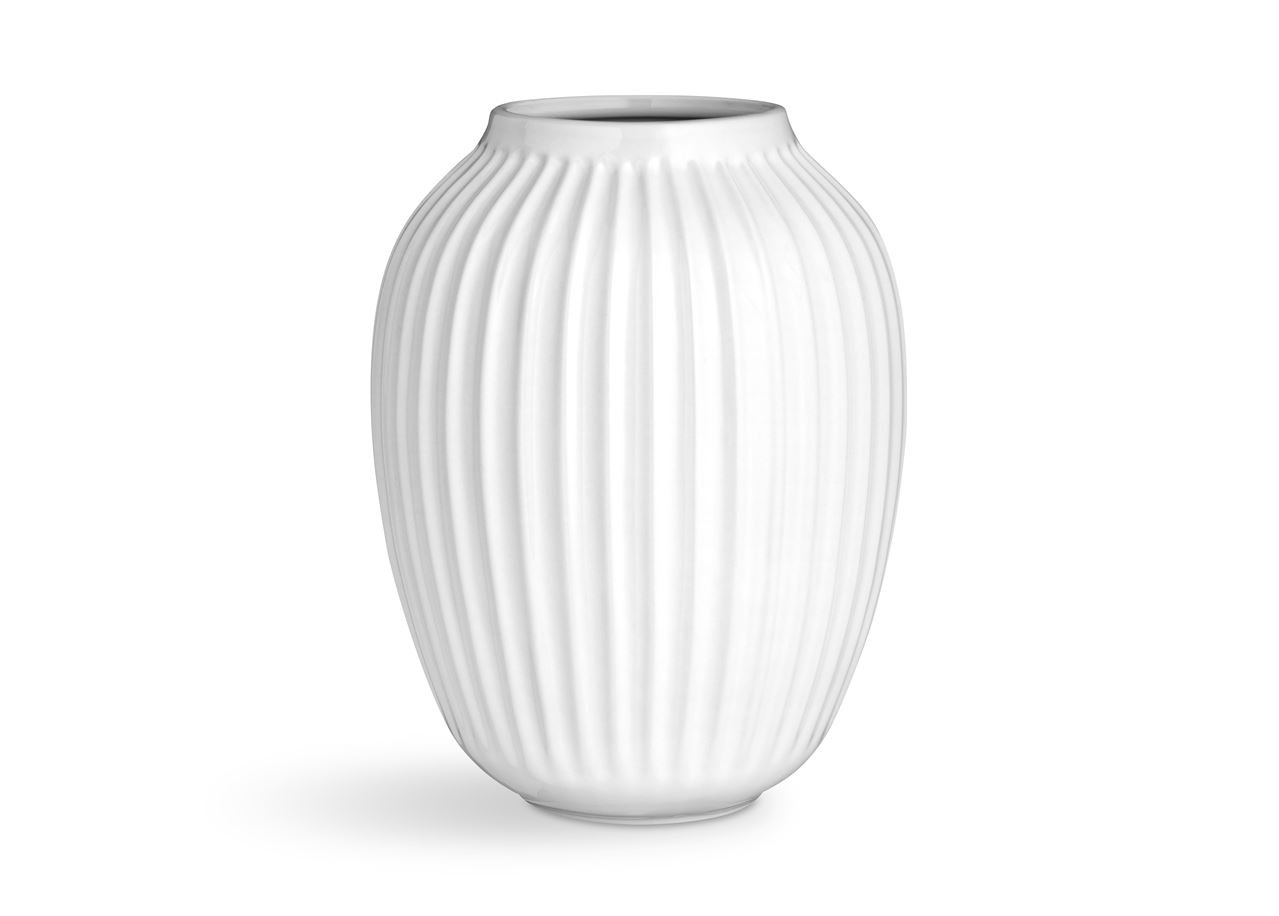 Kähler Hammershøi Vase H: 25,5 cm - Hvid Kähler Hammershøi Vase H: 25,5 cm - Hvid