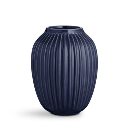 Kähler Hammershøi Vase H: 25,5 cm - Indigo OUTLET