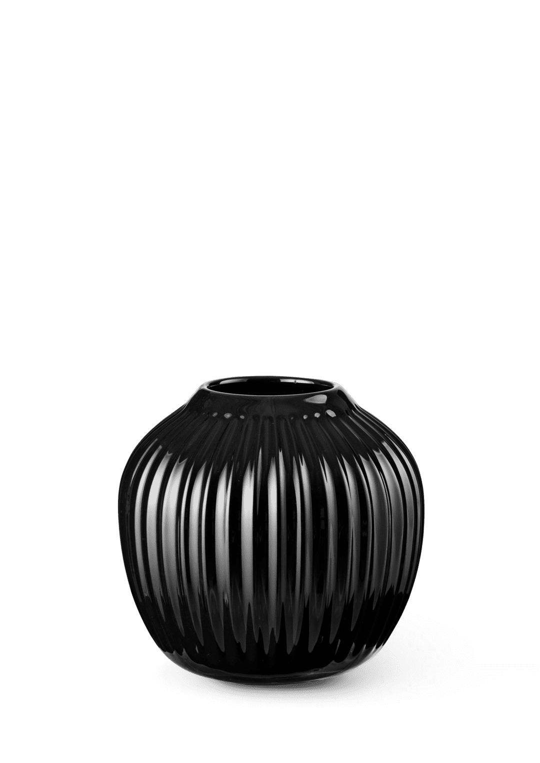 Kähler - Hammershøi Vase H13 cm sort Kähler - Hammershøi Vase H13 cm sort