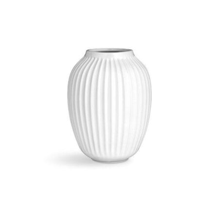 Kähler Hammershøi Vase - Hvid - H25 cm.