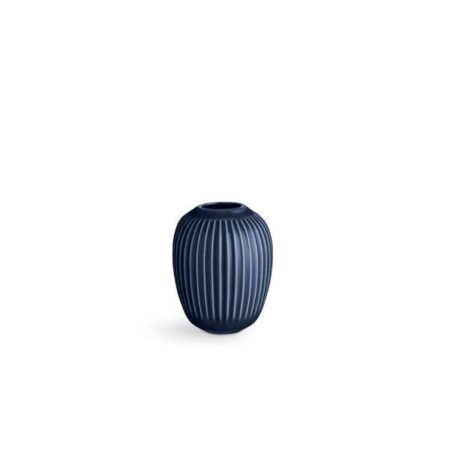 Kähler Hammershøi Vase - Indigo - H10 cm.