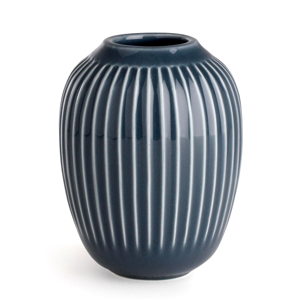 Kähler - Hammershøi vase, 10 cm, antracitgrå Kähler - Hammershøi vase, 10 cm, antracitgrå
