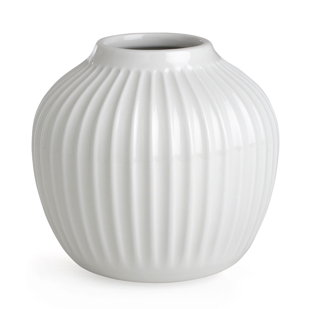 Kähler - Hammershøi vase, 12,5 cm, hvid Kähler - Hammershøi vase, 12,5 cm, hvid
