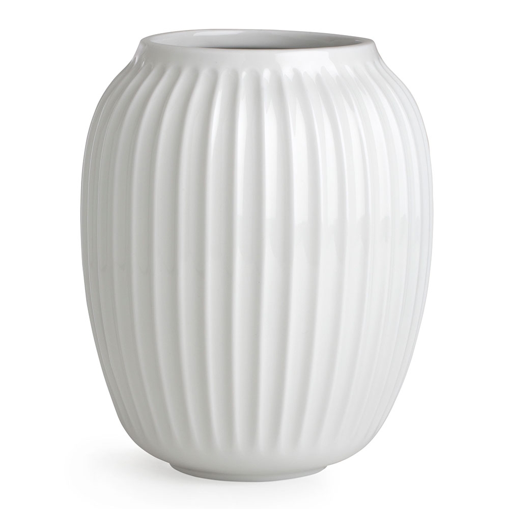 Kähler - Hammershøi vase, 21 cm, hvid Kähler - Hammershøi vase, 21 cm, hvid