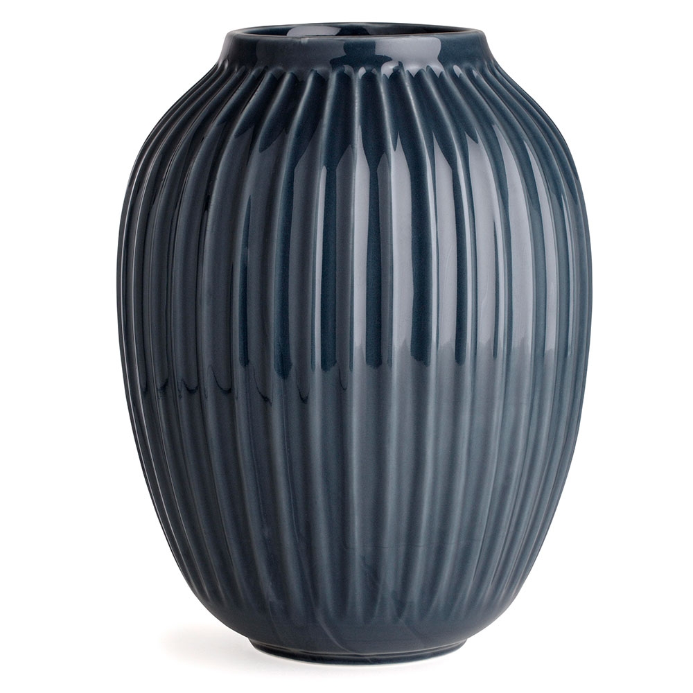 Kähler - Hammershøi vase, 25 cm, antracitgrå Kähler - Hammershøi vase, 25 cm, antracitgrå