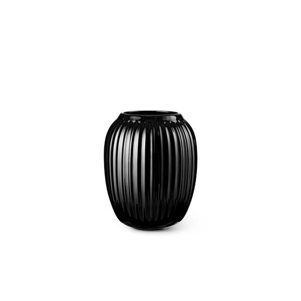 Kähler Hammershøi vase H 21 cm - Sort Kähler Hammershøi vase H 21 cm - Sort