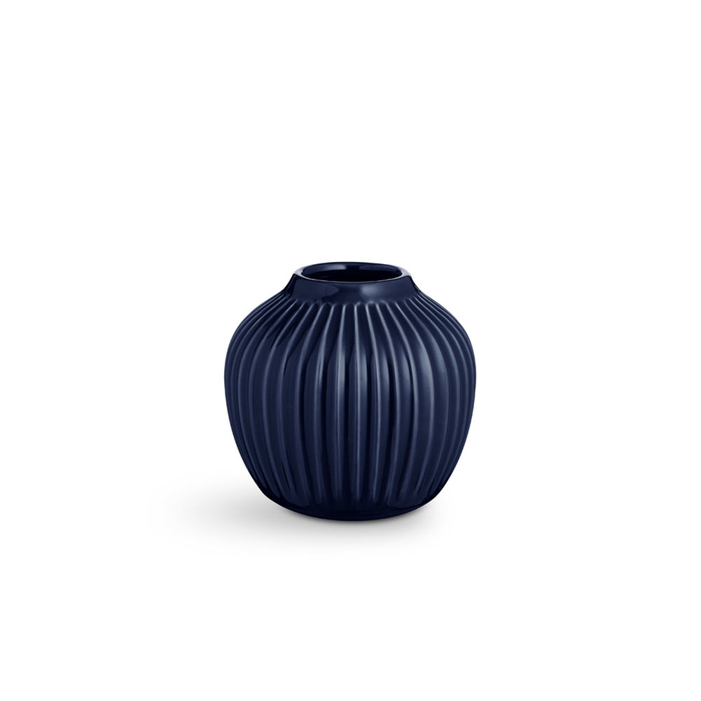 Kähler - Hammershøi vase Ø13,5 Indigo Kähler - Hammershøi vase Ø13,5 Indigo