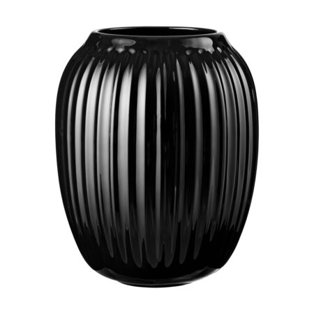 Kähler Hammershøi vase mellem Sort