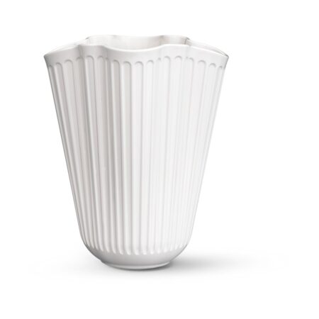 Kähler Hammershøi vase unfold 20,5 cm Hvid