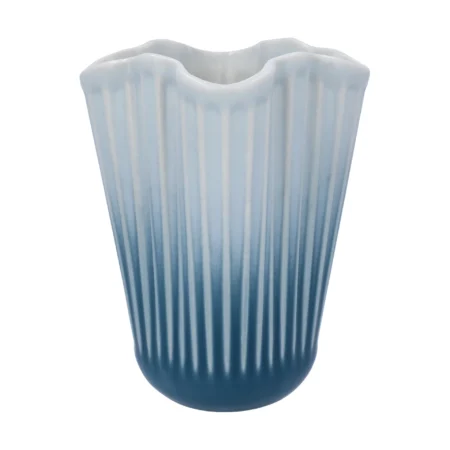 Kähler Hammershøi vase unfold Blå, 16,5 cm