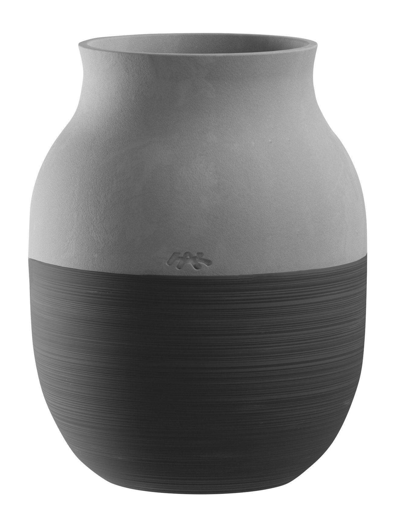 Kähler | Omaggio Circulare Vase H20 Cm Antracitgrå | 20 cm Kähler | Omaggio Circulare Vase H20 Cm Antracitgrå | 20 cm