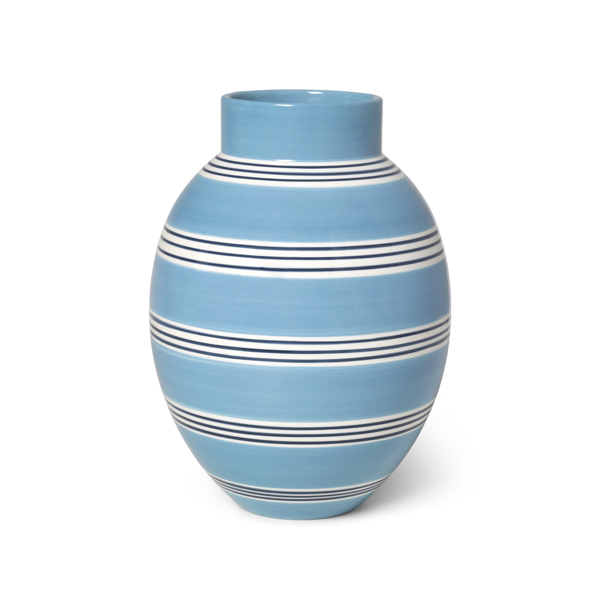 Kähler - Omaggio Nuovo Vase 30 cm, blå Kähler - Omaggio Nuovo Vase 30 cm, blå