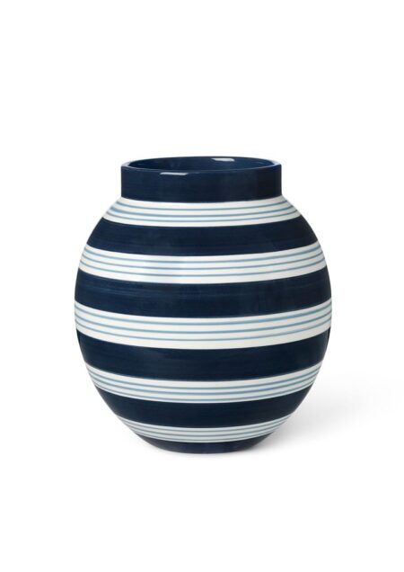 Kähler Omaggio Nuovo Vase H: 20,5 cm - Mørk Blå OUTLET