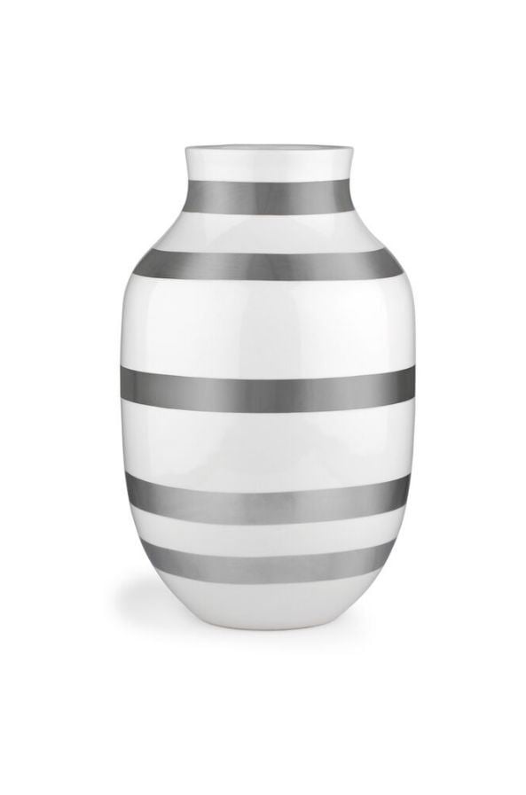 Kähler Omaggio Vase H: 31 cm - Sølv Kähler Omaggio Vase H: 31 cm - Sølv